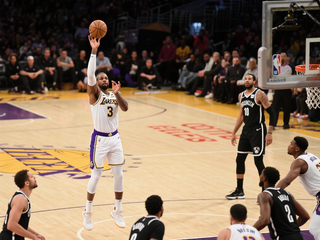 兰德尔的抛投尝试：技巧与压力的结合
当