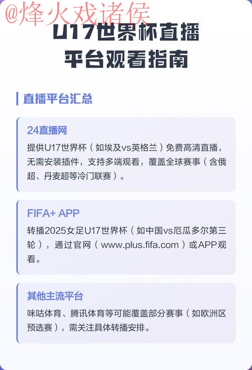 免费观看世界杯直播的最佳选择